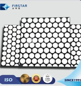 Rubber Ceramic Wear Liner with Ceramic Cylinder 500*500*30mm for Wear &amp; Impact Resistance for Chutes Liner