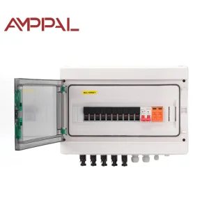 5 in 1 Out Photovoltaic Combiner Power Distribution Equipment Solar DC500V PV Combiner Box with Circuit Breaker