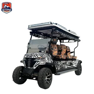 Solar Powered 6 Seater Golf Cart