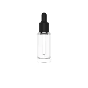 High-Quality 0.5 oz/ 1 oz Glass Bottle with Customized Teat Dropper