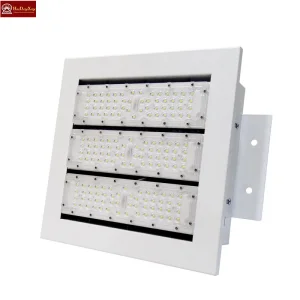 100W/150W/200W LED Canopy Light ROHS Certified Die-Cast Aluminum Shoe Box Reflector Service Station Modular Flood Lamp AC Power