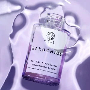 Marca de etiqueta privada cuidado facial natural vegano antienvejecimiento reducción de arrugas reafirmante suero facial de bakuchiol