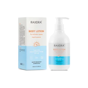 OEM/ODM Natural Sunscreen Cream SPF 50 Natural Moisturizing Vegan Wholesale Intensive UV Sunblock Cream Sunscreen Body Lotion