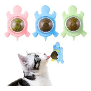 Small Fun Slow Feeder Eco-friendly and Durable Plastic cat Food Dispenser Educational Chew Toy