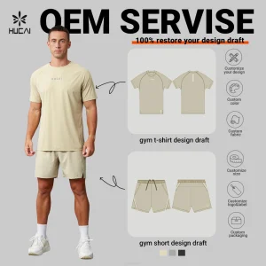 HUCAI Custom Private Label Nylon Breathable Soft Bonded Hem
