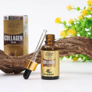 Sérum Facial Antienvelhecimento de Colágeno e Caracol de Alta Qualidade para Cuidados com a Pele por Atacado