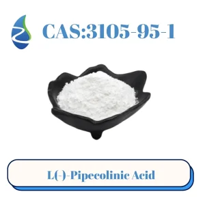 حمض ل-بيبيكوليك مركب عديم الرائحة معدن ثقيل تحت 20ppm رقم تسجيل المواد الكيميائية 3105-95-1