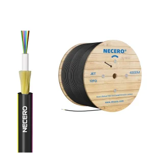 Jet Unitube Non-Metallic Micro Cable Single Mode Fiber Optic Cable Duct Aerial Optical Fiber Cable/ Mini ADSS Communication Cable