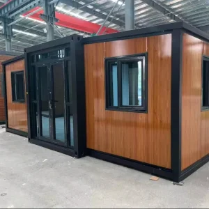 3 Bedroom Expandable Container House Resort Villa Prefabricated Modular Home for Family Holiday Foldable Container House