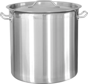 05 Style Tall Body Cookware Stainless Steel Stock Pot with Compound Bottom