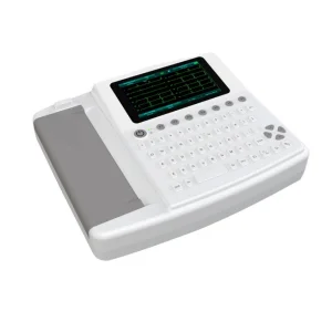 Electric 12 Channel ECG Machine 12 Leads Clinic Diagnosis Electrocardiograph Device ECG Equipment