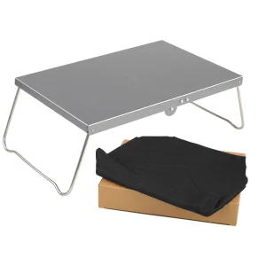 Wholesale 38*21*12cm Outdoor Dining Folding Mini Table Portable Aluminum Alloy Lightweight Insulated Outdoor Furniture