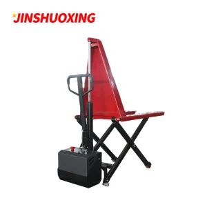 Warehouse 1500kg Semi Electric Pallet Jack Truck High Lift Pallet Truck