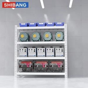 Industrial Heavy Duty Steel Warehouse Storage Racks Multi-Level Boltless Design Powder Coated 500kg Capacity