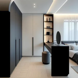 Kids Wooden Wardrobe