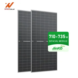Jinko Tiger Neo 3.0 Solar Panel 700W 710W 720W N-Type Bifacial PV Module for Utility Scale Projects