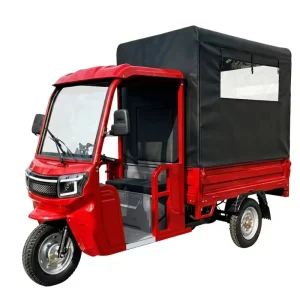 Triciclos eléctricos personalizables de alta calidad vehículo de carga pesada 1800W/2000W triciclo de transporte de carga y pasajeros para uso comercial