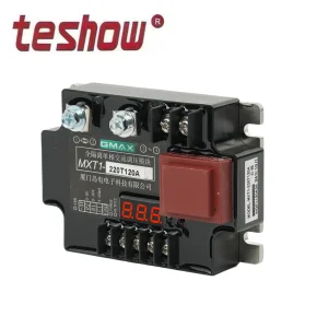 MXT1-220T120A Single Phase 220V Copper Power Regulator AC Current 25kVA 1-Year Warranty 0-10v 4-20mA Input Thyristor