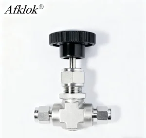 1/2 in Double Ferrule Needle Valve Used for Standard Gases and Laboratories