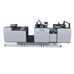 Yfma-590 Full Auto Feeding and Auto Cut Double Side Laminating Cold Auto Roll Laminator Foil Laminator Auto Feed Roll Laminator Machine for Digital Printing