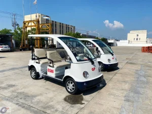 Electric Tourist Sightseeing Retro Vintage Classic Car