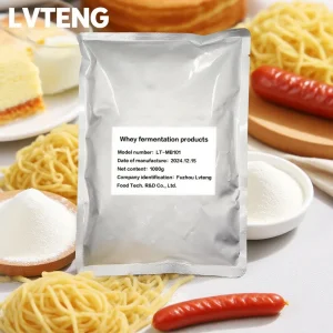 O conservante de fermentação de soro de leite natural é utilizado para inibir bactérias em diversos alimentos