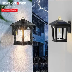 ضوء LED شمسي حائط خارجي