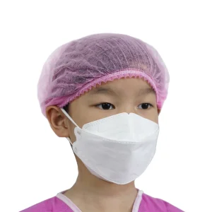 White Kids Mask Fish Shape Disposable KN95 Kf94 Protective Mask