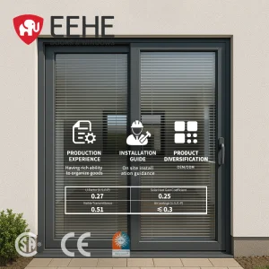 Eehe Modern Sliding Folding Aluminum Doors