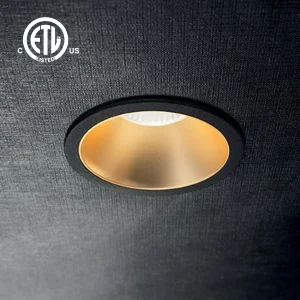 ETL CE SAA Indoor Ceiling Recessed IP65 LED Down Light 15W 20W 30W Embedded COB Eco-Friendly Dimmable Hotel Downlight
