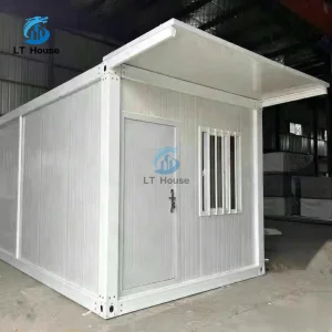 20ft 40ft Container House Prefabricated Modular Kit with PU Rockwool Panel Customized Mobile Office Camp Labor Accommodation