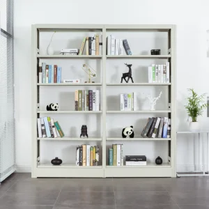 Adjustable Modern Metal Bookcase