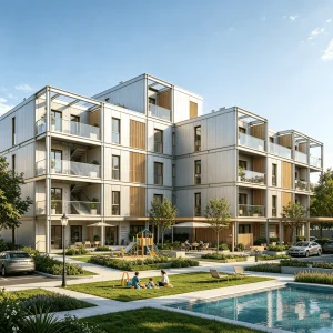 Earthquake Resistant Multi-story Prefab Steel Structure