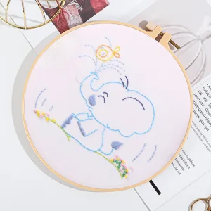 Customizable Embroidery Handicrafts Diy Cross-stitch Set Elephant