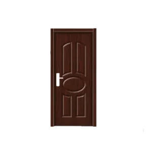 Cheap Price American Panel Door Interior Steel Door for Africa Market