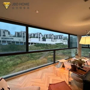 Ventana deslizante de aluminio aislada a prueba de huracanes