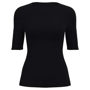 China Women's Short-Sleeve Ribbed Shirt Manufacturer, Supplier