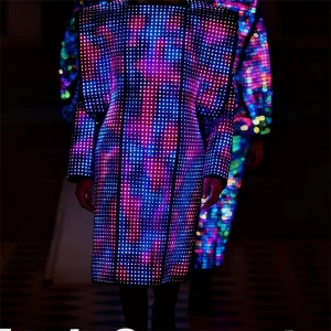LED Clothing Warrior Costume