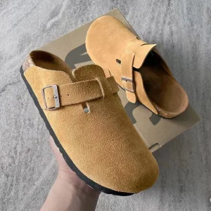 Elegant Leather Clogs