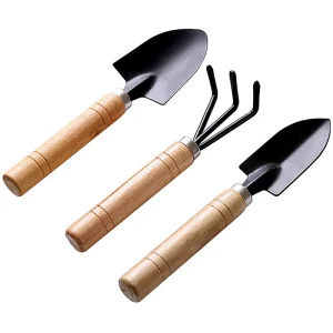 Hot Selling Gardening Home Mini Gift Kids Pruning Hand Equipment Wood Handle Garden Tool