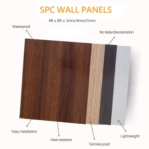 Wholesale High Gloss SPC Wall Panels