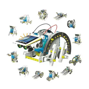 DIY 13 in 1 Solar Robot Experiment