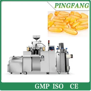 Pharmaceutical Filling Packing Making Soft Gel Gelatin Capsule Softgel Encapsulation Machine