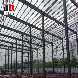 Anti Static Dust Free Precision Electronics Factory Steel Structure Workshop