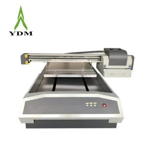 Ydm 6090 UV Wood Printer 2PCS LED Light Digital Inkjet UV Ceramic Glas Printer