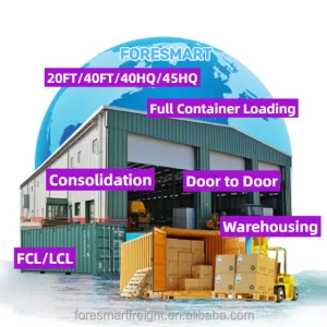 Full Container Freight Shipment to New York