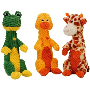 Interactive 3D Chew Toy Cat Plush