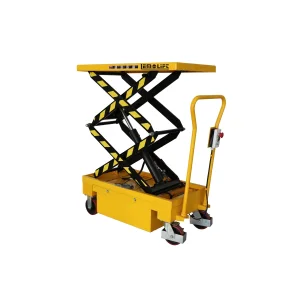 Battery Power Electric Scissor Lift Table Truck AC Power Stationary Scissor Platform
