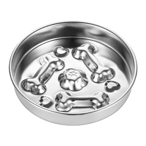 AUMANN Stainless Steel Double-Layer Dog Bowl