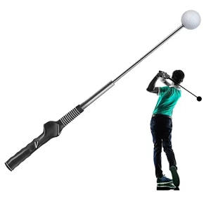 Ideal Golf Swing Training Aid for Indoor &amp; Outdoor Use Warm-up Practice Stick